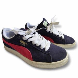 Puma Suede Classic Sneakers Women’s 6.5 Purple Pink Low Top Shoes